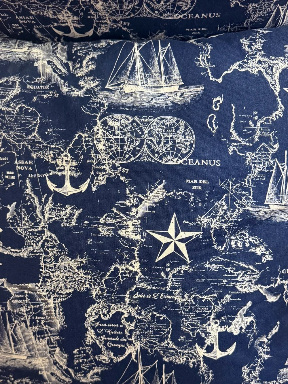 PAIR OF 16” Nautical Accent Pillows